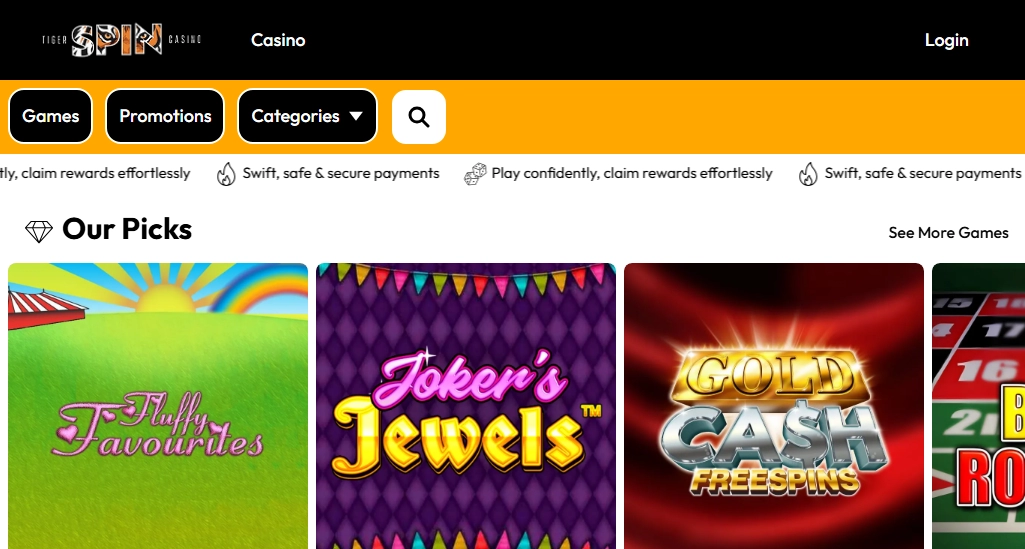 Tiger Spin Casino